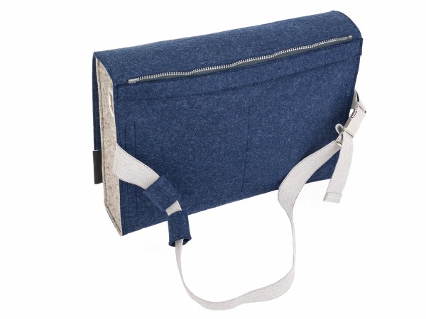 BIG BUDDY F mit Beckengurt, dunkelblau / hell-meliert