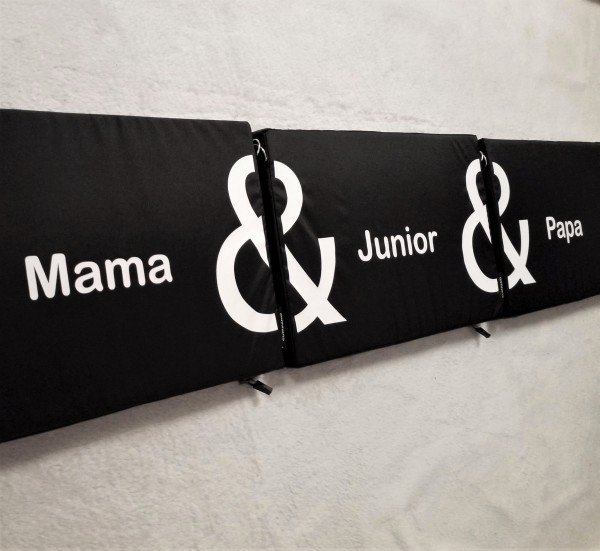 Kombinationsbeispiel aus 3 Sitzkissen Mama & Junior & Papa