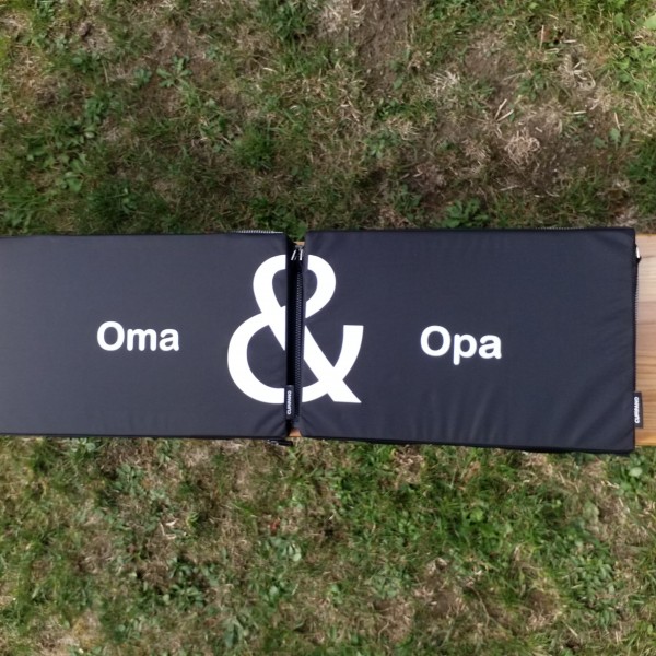 ZWO - "OMA & OPA", Set aus 2 System-Sitzkissen