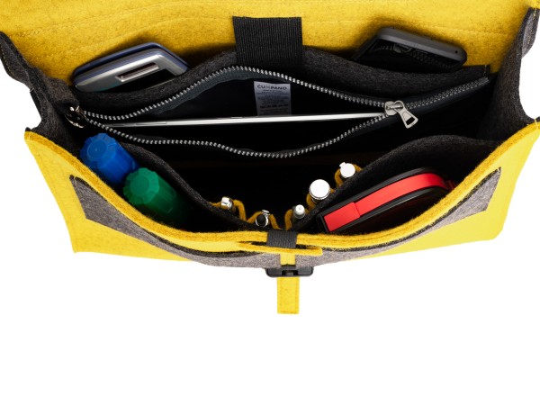 BIG BUDDY F - senf / graphit