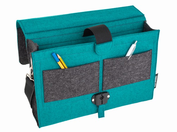 BIG BUDDY F mit Beckengurt, türkis / graphit