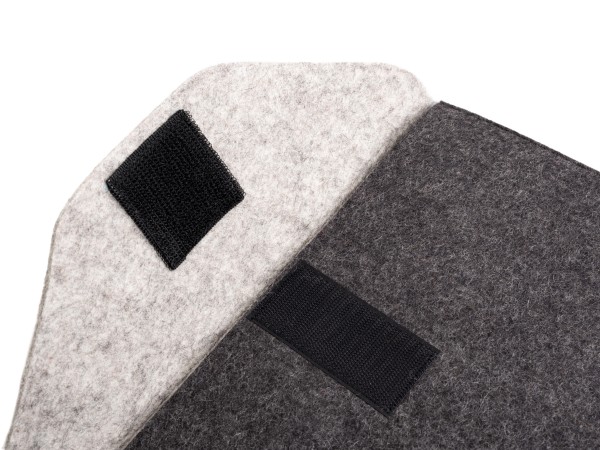 Tablethülle M - graphit / hell-meliert