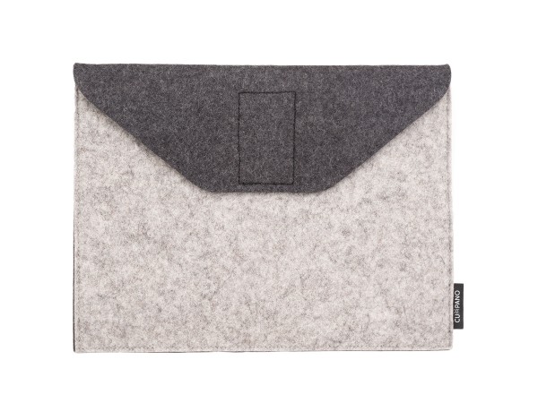 Tablethülle S2 - hell-meliert/graphit