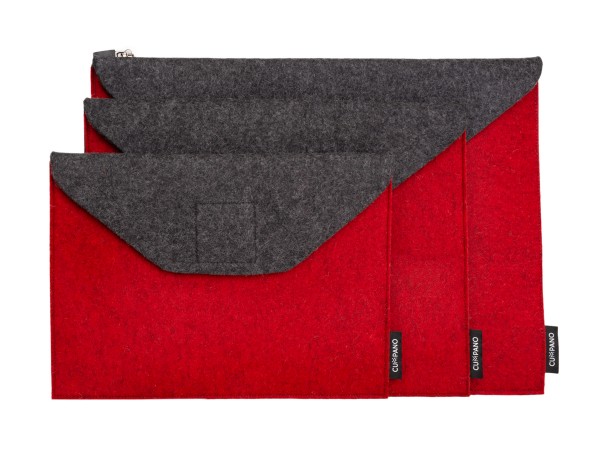 Laptop-/Tablethüllen in 3 Größen erhältlich