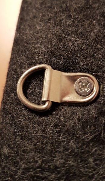 PINNWAND / Memoboard 50 x 40 cm, Wollfilz auf Holzrahmen