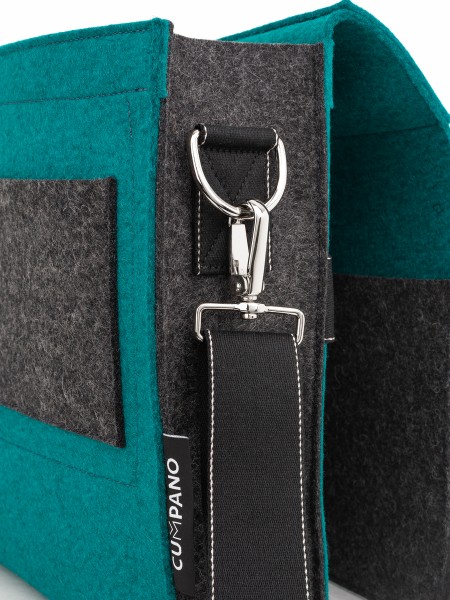 BIG BUDDY F mit Beckengurt, türkis / graphit